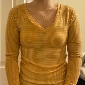 Yellow/orange summer long sleeve shirt